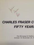 Charles Fraser Comfort: Fifty Years by Patricia E. Glover & Ferdinand Eckhardt paperback book SIGNED