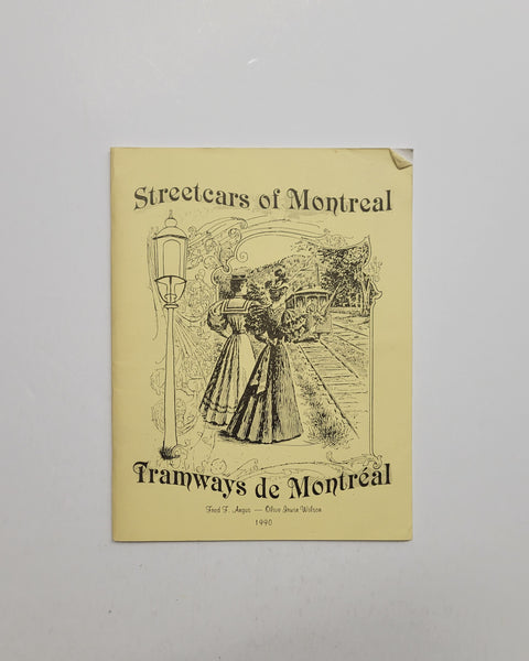 Streetcards of Montreal by Fred F. Angus & Olive Irwin Wilson paperback book