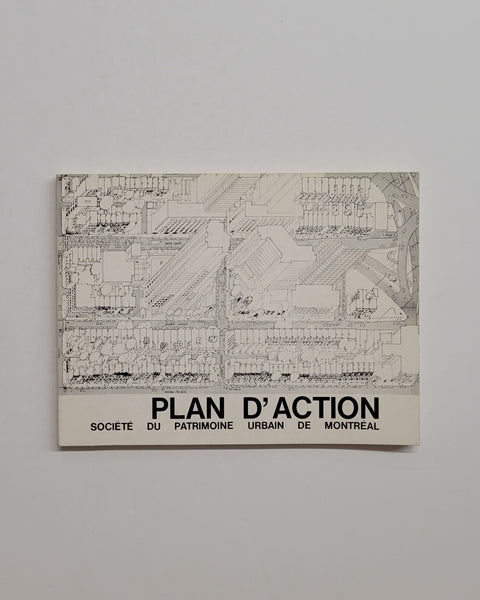 Action Plan Societe du Patrimoine Urbain de Montreal paperback book