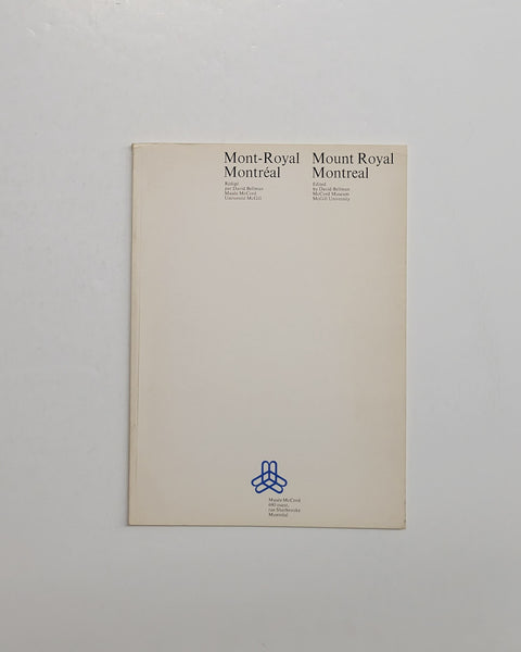 Mount Royal Montreal by David Bellman paperback book