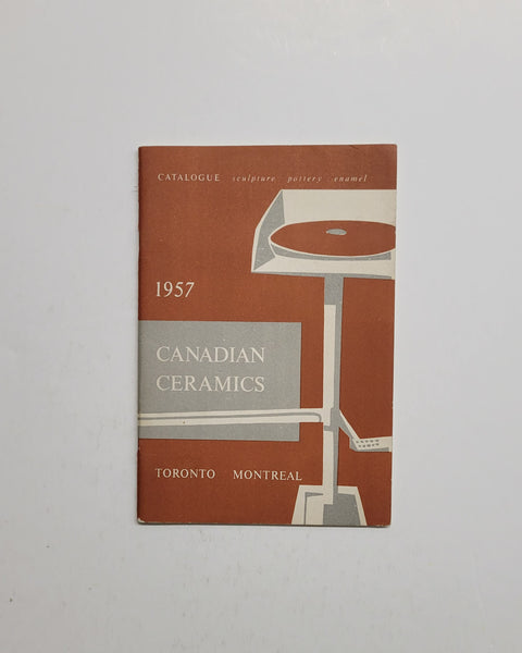 Canadian Ceramics of 1957: Sculpture, Pottery Enamel exhibition catalogue