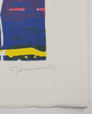 Naked Eye: Richard Gorman by Joan Murray SIGNED paperback book with original print