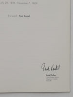 100 Years of Fritz Brandtner by Paul Kastel SIGNED paperback book