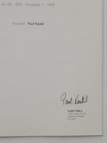 100 Years of Fritz Brandtner by Paul Kastel SIGNED paperback book