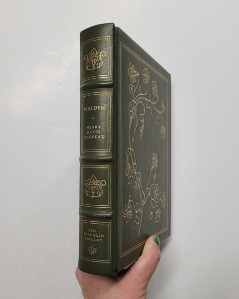 Walden or Life In The Woods by Henry D. Thoreau Franklin Library Limited Edition hardcover book