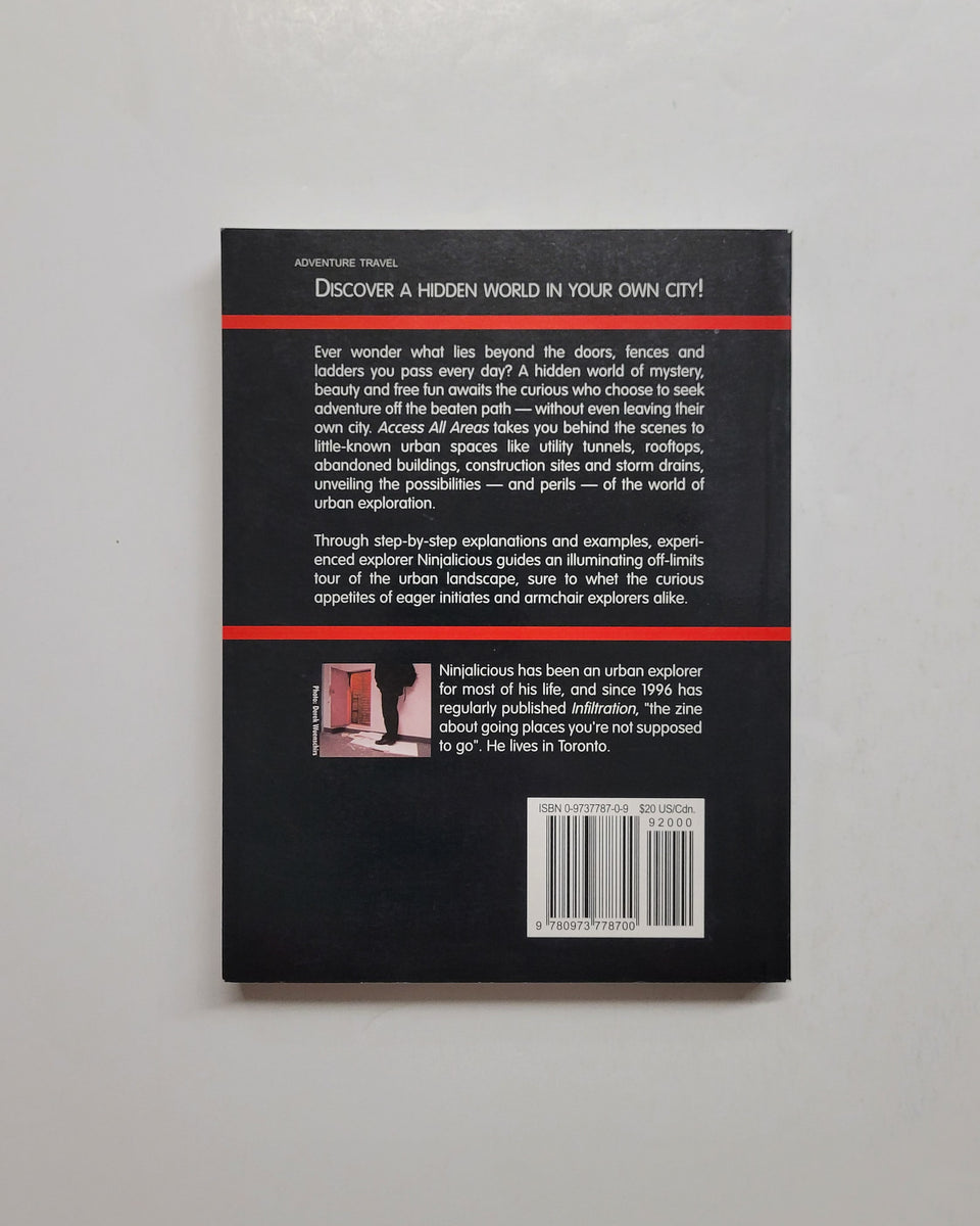 Access All Areas by Ninjalicious | D & E LAKE LTD. BOOKS