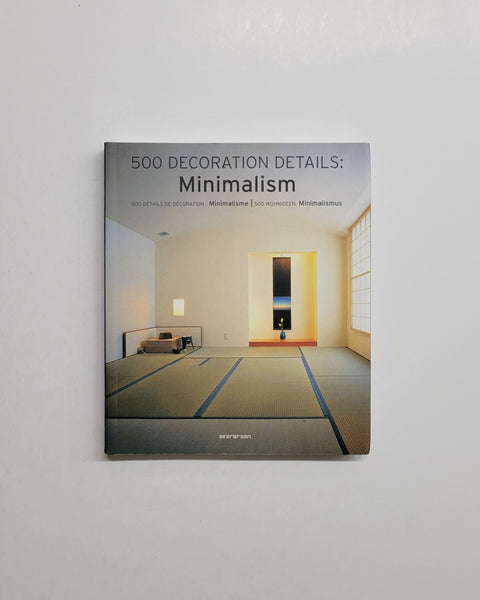 500 Decoration Details: Minimalism by Simone Schleifer paperback book