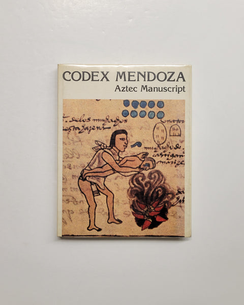 CODEX MENDOZA Aztec Manuscript Commentaries by Kurt Ross hardcover book