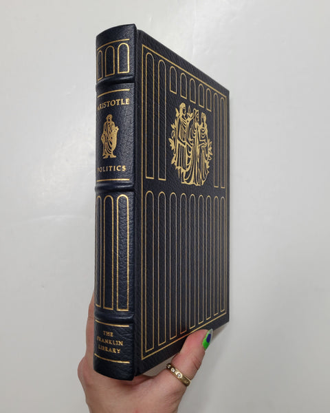 Politics by Aristotle Franklin Library leather bound book