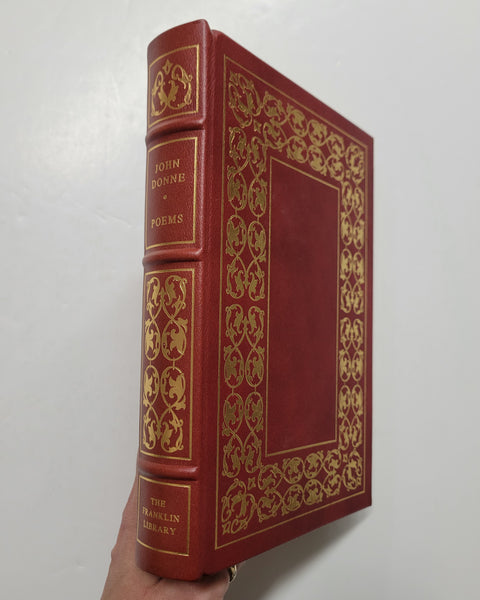 Poems by John Donne Franklin Library leather bound book