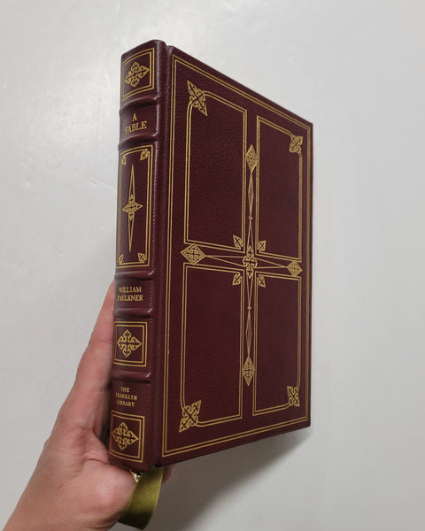 A Fable by William Faulkner Franklin Library leather bound book