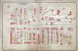 Goad Map of Toronto 1890 Plate 14 - Spadina Avenue to Murray St.