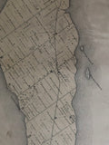 (ONTARIO). (ONTARIO COUNTY). 1877 Antique Map of Rama Township & Scugog Township