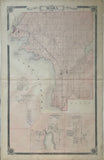 1877 Antique Map of Mara Township Ontario County Central Ontario