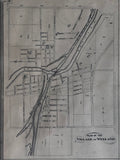 1879 Antique Map of Welland Ontario