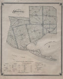 Antique Map of the County of Norfolk Miles & Co. 1879