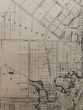 Thomson's Map of the Town of Barrie and Village of Allandale 1879