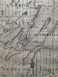 Close up of Balsam Lake, Cameron Lake, Fenelon Falls & others