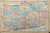 Goad Map of Toronto Plate 1 - 1890 Key Sheet