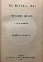 The Haunted Man and The Ghost's Bargain. A Fancy for Christmas Time by Charles Dickens title page