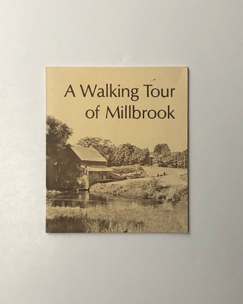 A Walking Tour of Millbrook paperback pamphlet
