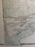 H. Belden & Co. 1878 Vintage Prince Edward County Map of Hallowell Township Ontario