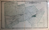 H. Belden & Co. 1878 Vintage Prince Edward County Map of Hallowell Township Ontario