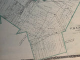 H. Belden & Co. 1878 Antique Map of Hallowell Prince Edward County