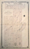 1877 Antique Map of Ontario County