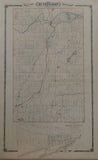 1878 Antique Map of Huntingdon Township Hastings County Ontario