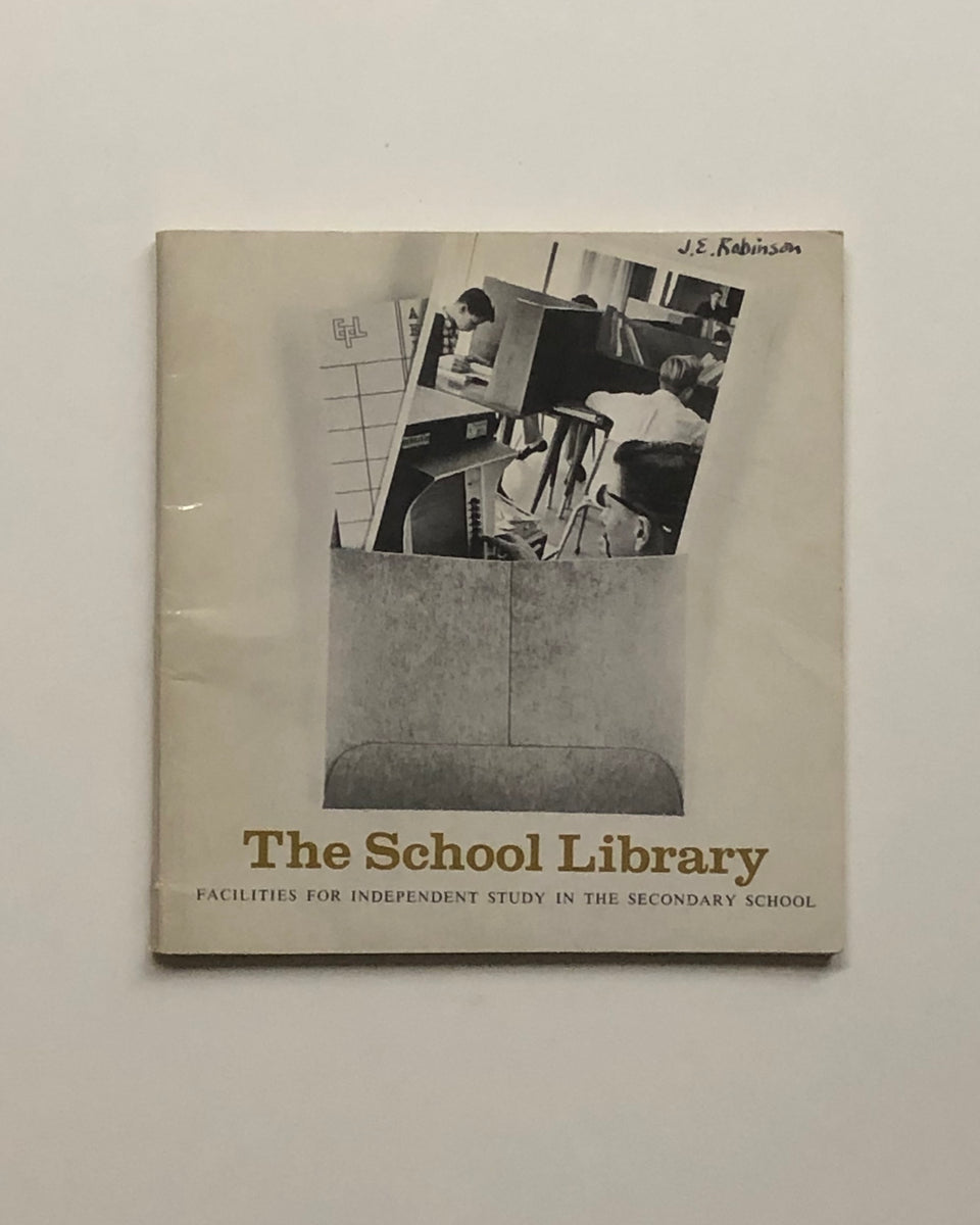 The School Library by Ralph E. Ellsworth & Hobart D. Wagener D&E LAKE