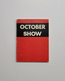 OCTOBER SHOW October 15 - 29, 1983 (Artropolis 1983) papaerback book