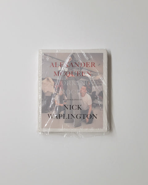 Alexander McQueen: Working Process: Photographs by Nick Waplington hardcover book