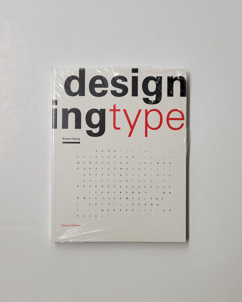 Designing Type by Karen Cheng Paperback book
