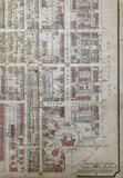 close up of Goad Map of Toronto 1890 Plate 25