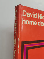 David Hicks On Home Decoration by David Hicks hardcover book
