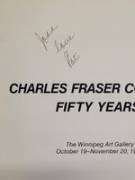 Charles Fraser Comfort: Fifty Years by Patricia E. Glover & Ferdinand Eckhardt paperback book SIGNED
