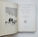 On Snow-Shoes To The Barren Grounds Twenty-Eight Hundred Miles After Musk-Oxen And Wood-Bison by Caspar Whitney first edition original cloth hardcover book