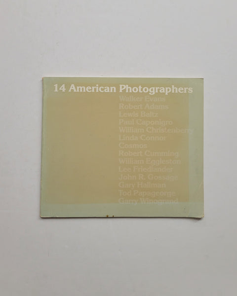 14 American Photographers by Renato Danese paperback book