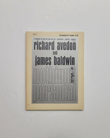 Nothing Personal by Richard Avedon & James Baldwin paperback book