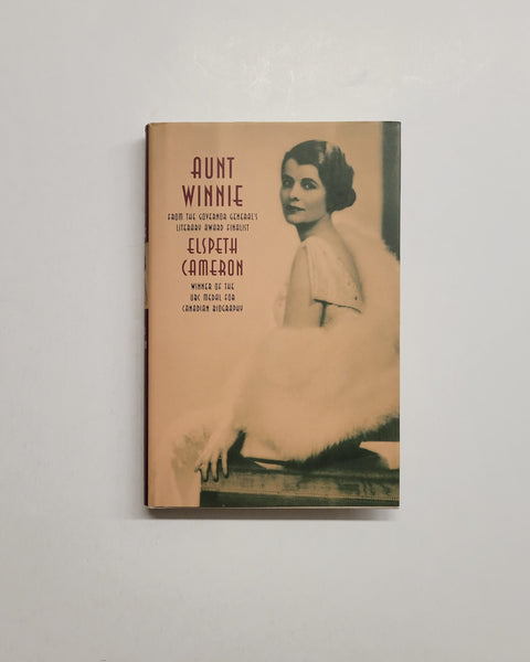 Aunt Winnie by Elspeth Cameron hardcover book