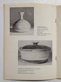 Canadian Ceramics 1959 exhibition catalogue