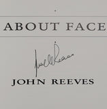 About Face by John Reeves SIGNED paperback book