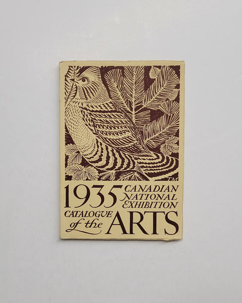 Canadian National Exhibition: Catalogue Of The Arts 1935 paperback book