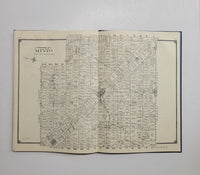 1906 Historical Atlas of Wellington, County Ontario Reprint hardcover book