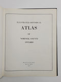  Illustrated Historical Atlas of the County of Norfolk, Ont Complied, Drawn and Published from Personal Examinations and Surveys By Page & Smith 1877 hardcover book