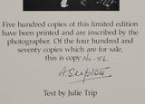 Moments of Beauty: A Sixty-Five Year Retrospective Photographs 1920-1985 by Alfred Upton & Julie Trip Signed Limited Edition paperback book