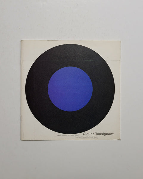 Claude Tousignant by Danielle Corbeil exhibition catalogue