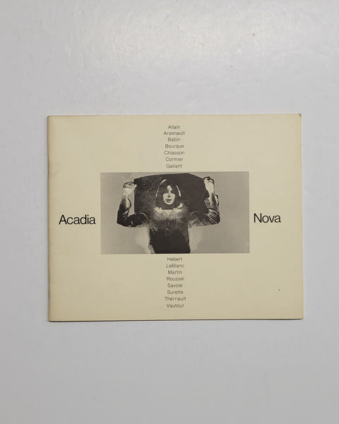 Acadia Nova by Bernard Riordon paperback book