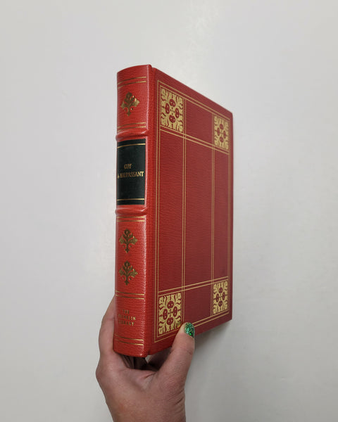 Stories by Guy de Maupassant Franklin Library Leather bound book